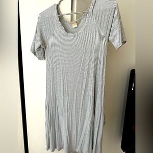 Roxy T-shirt dress striped